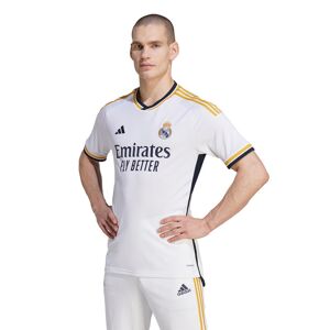 Adidas - Camiseta Real Madrid CF Primera Equipación 2023-2024, Unisex, White, M