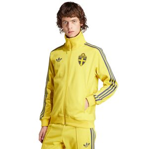 Adidas - Chaqueta Suecia x Originals Fanswear 2023-2024, Unisex, Tribe Yellow, XS