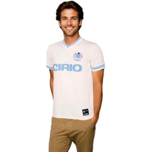 COPA - Camiseta Maradona X Copa Napoli 1984 Away Retro Football Shirt, Hombre, White, XL