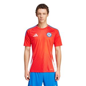 Adidas - Camiseta Chile Primera Equipación Copa América 2024, Unisex, Active Red, M