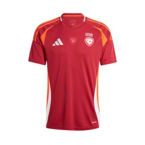 Adidas - Camiseta Letonia Primera Equipación Eurocopa 2024, Unisex, Team Coll Burgundy, M