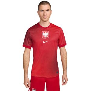 Nike - Camiseta Polonia Segunda Equipación Eurocopa 2024, Unisex, Bright Crimson-Gym Red-Team Red-White No Spon, L