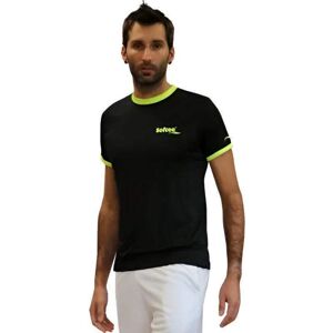 Camiseta Softee Galaxy Negro Amarillo Fluor