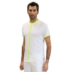 Camiseta Softee Tipex Blanco Amarillo Fluor -  -M