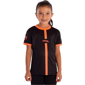 Camiseta Softee Tipex Negro Coral Fluor Junior