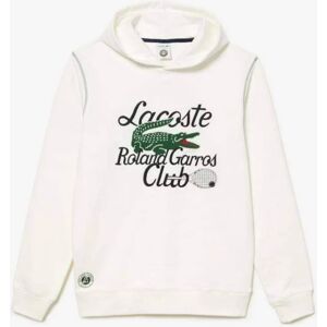 Sudadera Lacoste Sport Roland Garros Edition Blanco Unisex -  -M