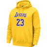 Los Angeles Lakers Club Sudadera con capucha Nike de la NBA - Hombre - Amarillo (XS)