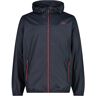 Cmp man jacket rain fix hood chubasquero hombre Gris (54)