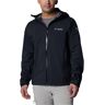 Columbia ampli-dry ii chaqueta impermeable hombre Negro (S)