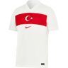 Nike - Camiseta Turquía Primera Equipación Eurocopa 2024, Unisex, White-Sport Red-Sport Red, 2XL