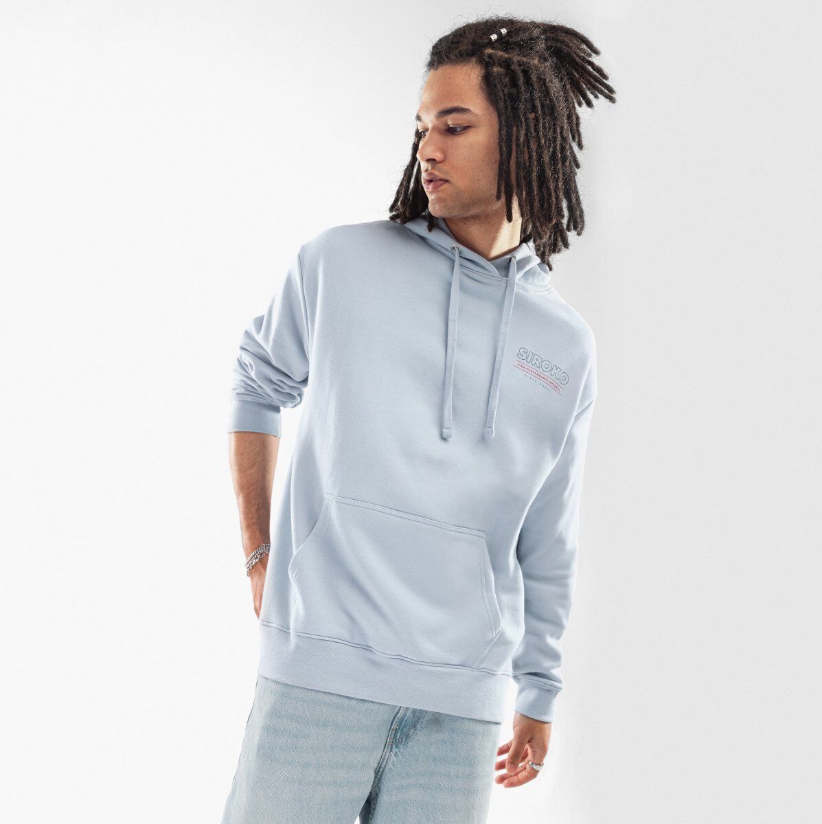 Sudadera amplia con capucha - Loose Fit - Siroko  Rise