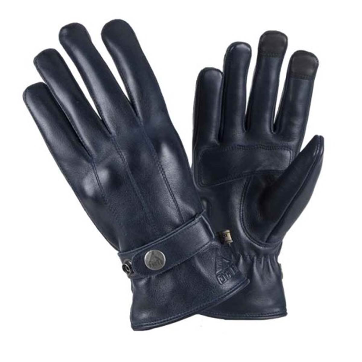 BY CITY Guantes de moto  elegant man azul s