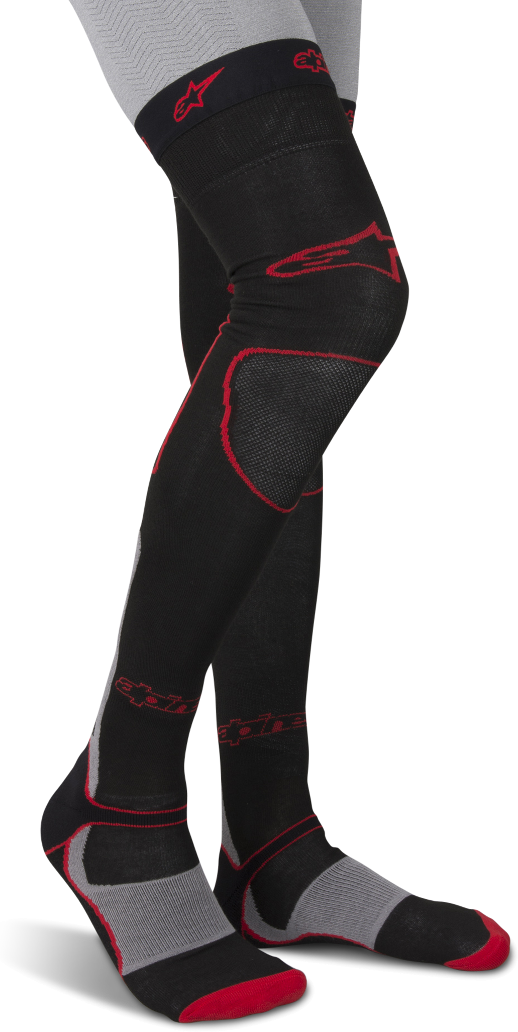 Alpinestars Calcetines  MX Largos Rojos