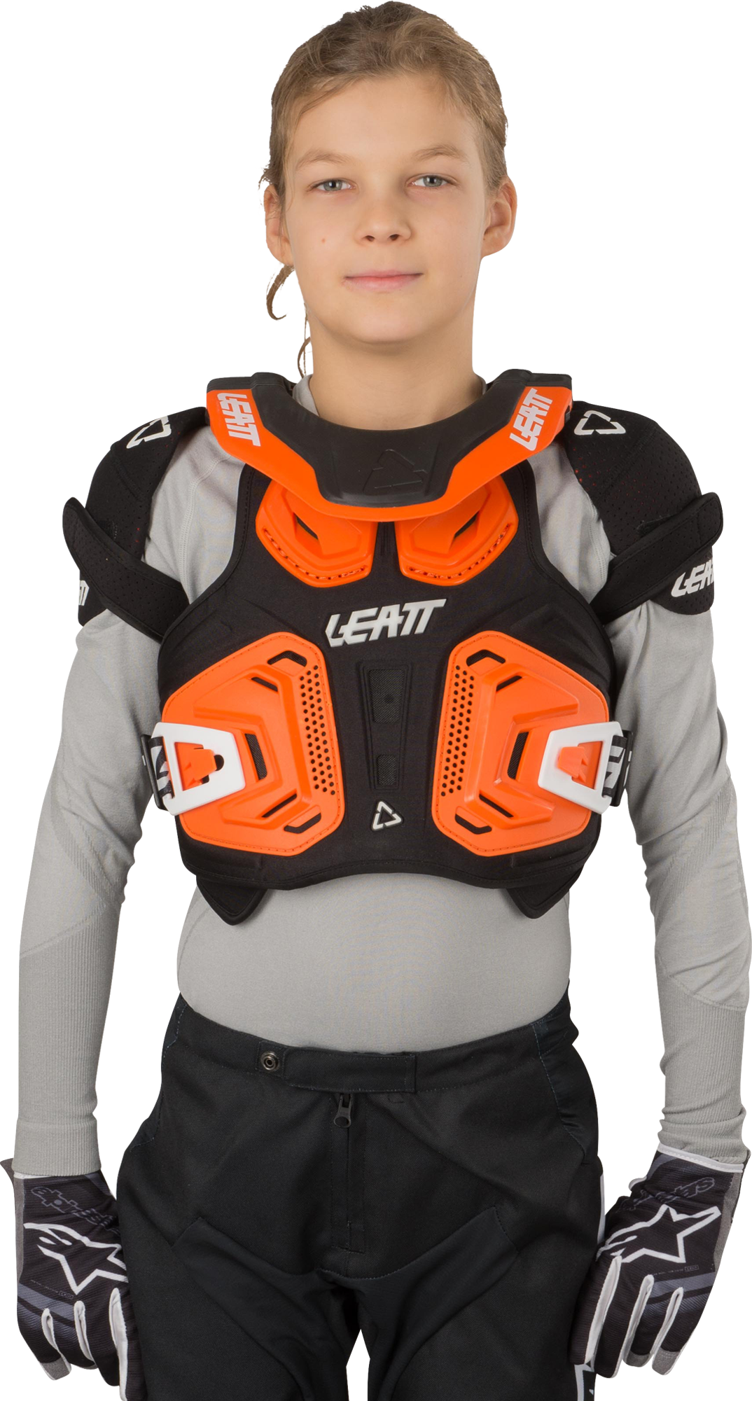 Leatt Peto  2.0 Junior Naranja