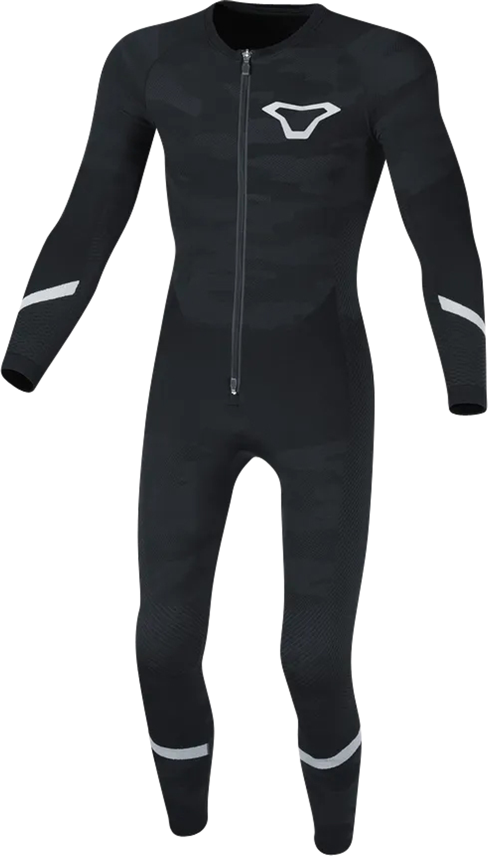 Macna Mono de Moto  Baselayer Summer Negro-Gris-Plateado