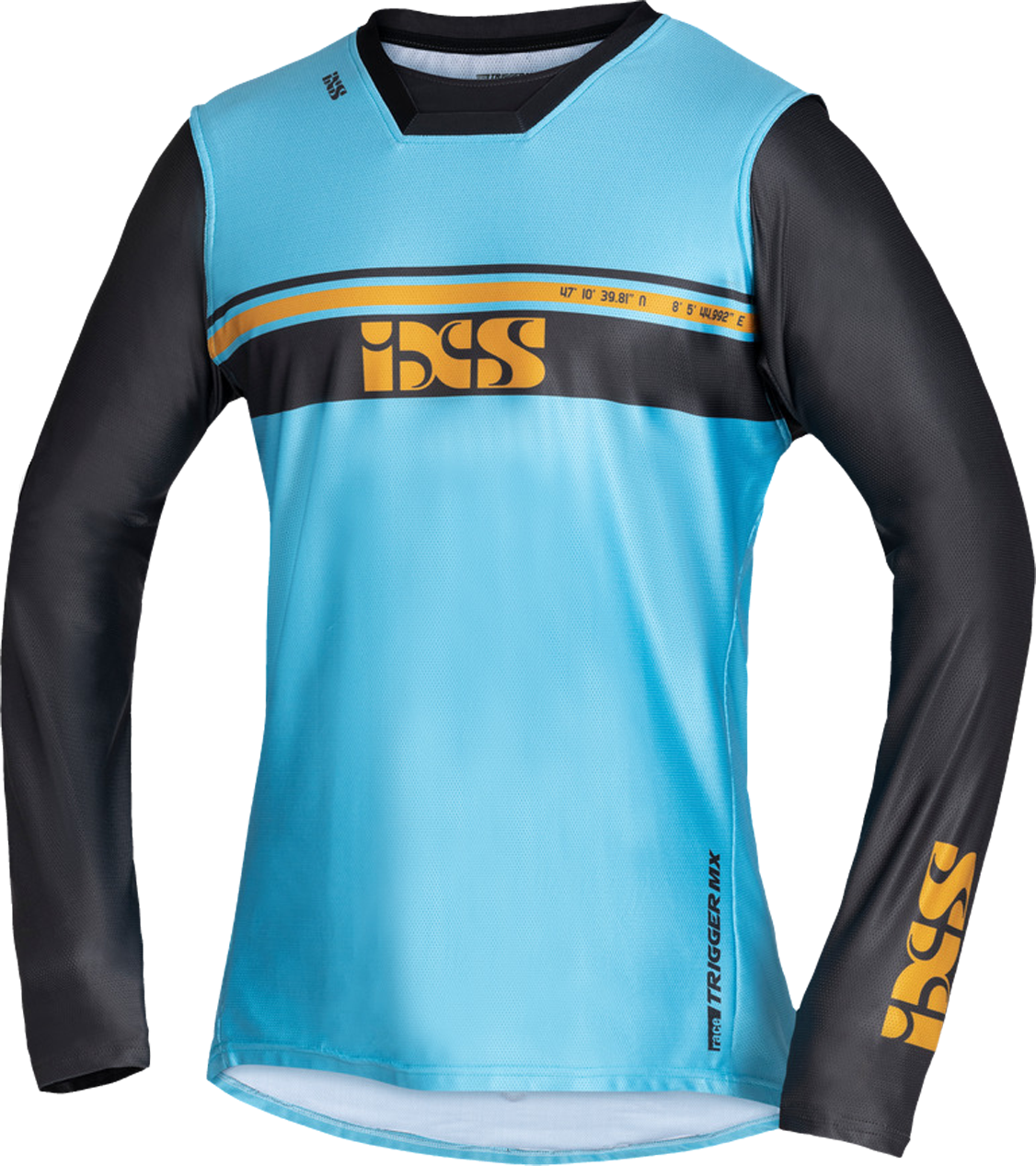 iXS Jersey de Cross  Trigger 2.0 Azul-Antracita-Marrón