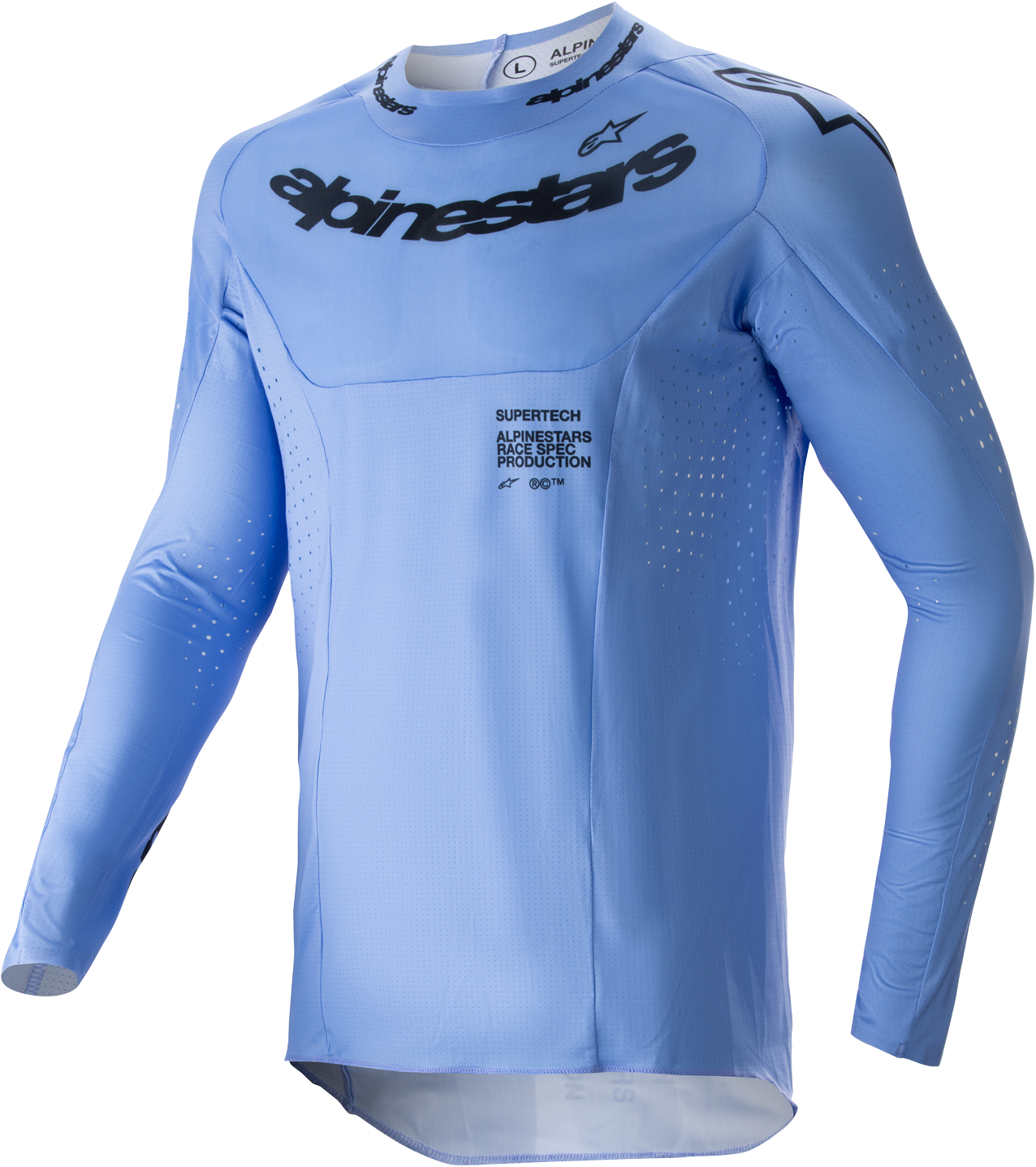 Alpinestars Camiseta de Cross  Supertech Dade Azul Claro