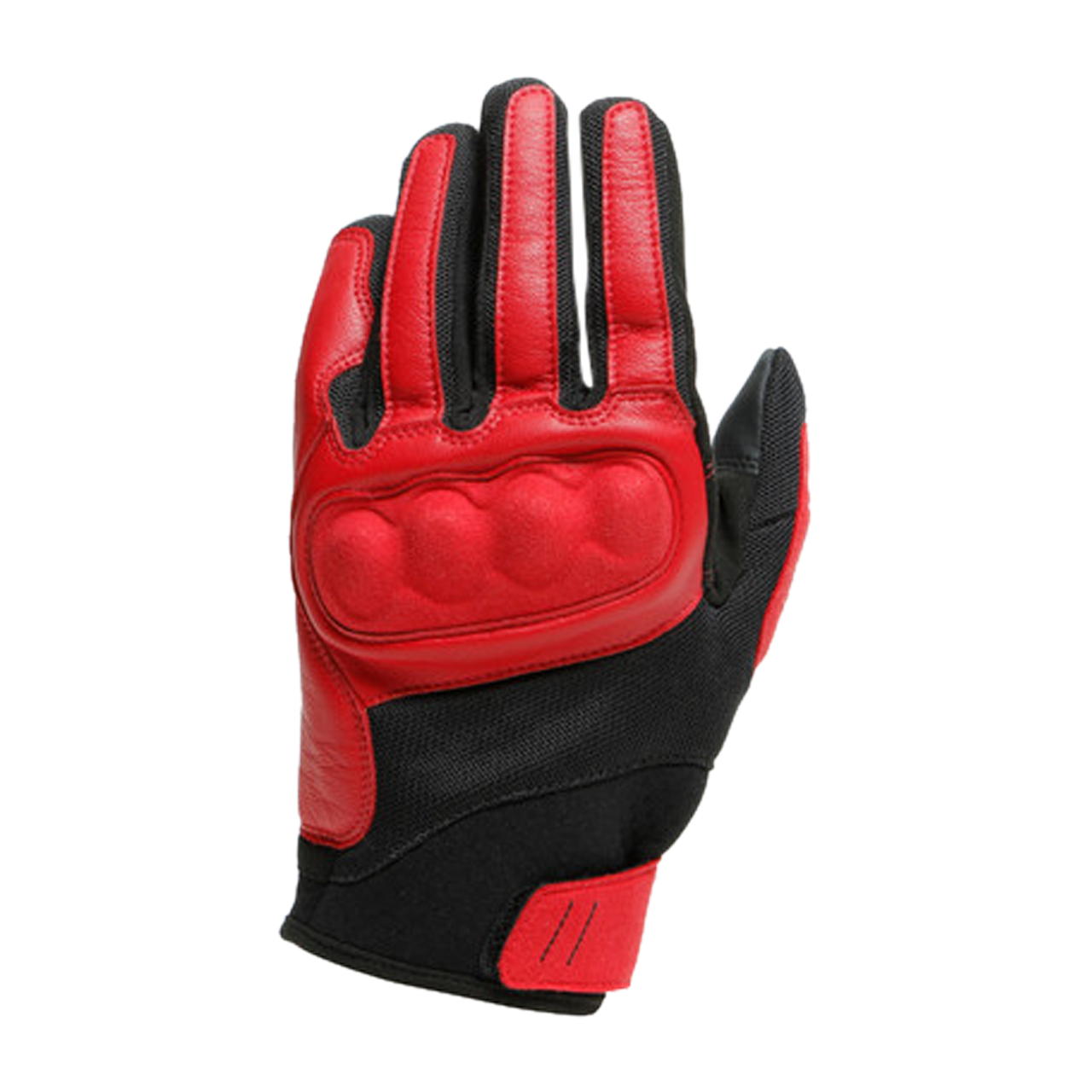 Dainese Guantes de Moto  Sabha Rojo Pompeyano-Ceniza