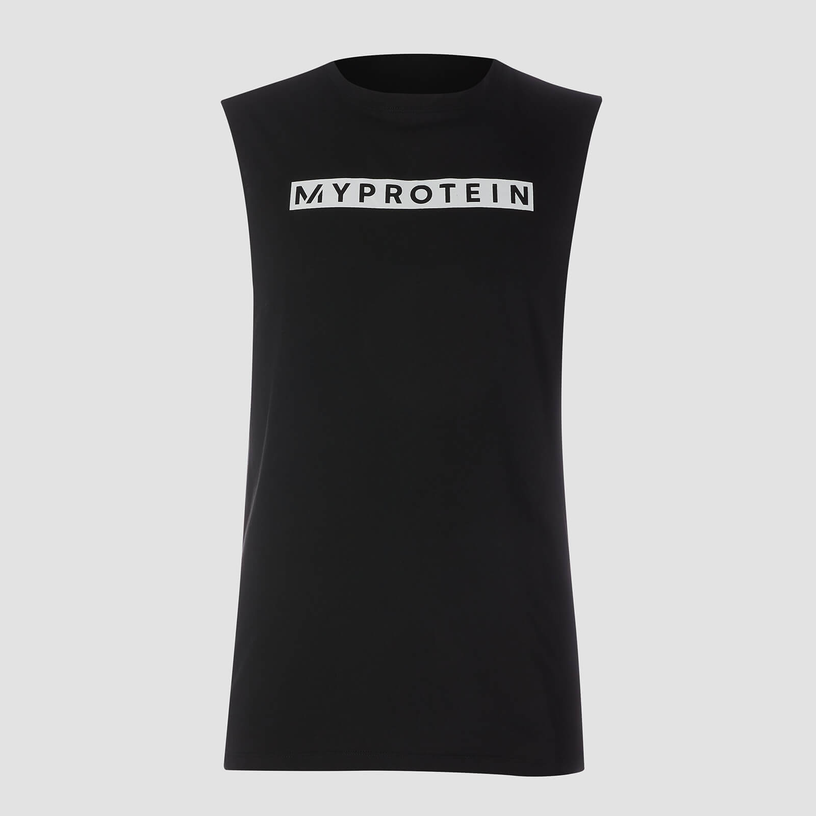 Myprotein Camiseta Sin Mangas con Sisas Caídas The Original - Negro - L