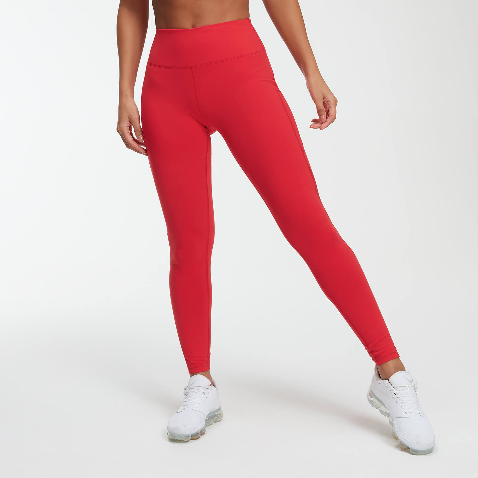 Mp Mallas Power con paneles de rejilla para mujer de  - Rojo - XXL