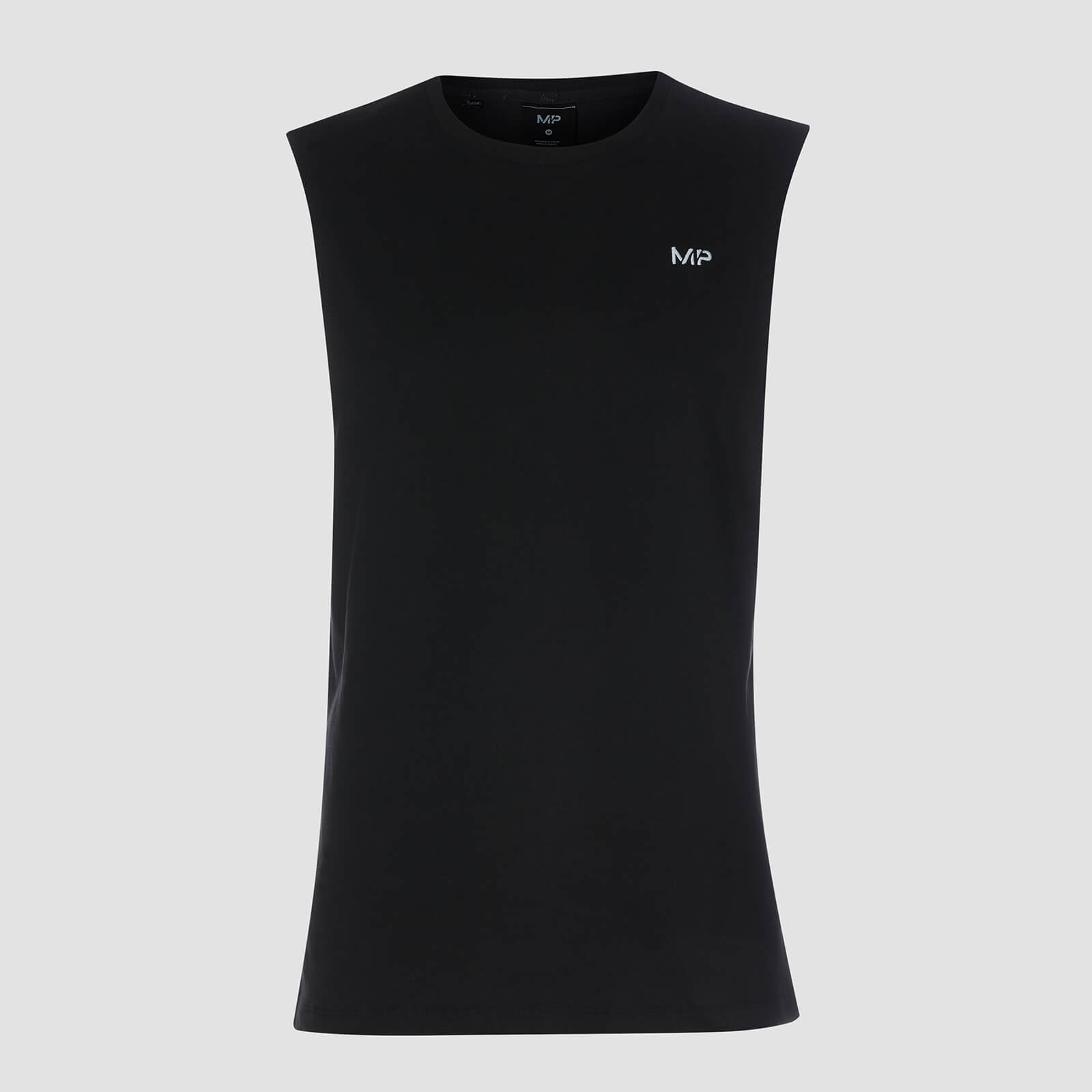 Myprotein Camiseta sin Mangas con Sisas Caídas Essentials - Negro - L