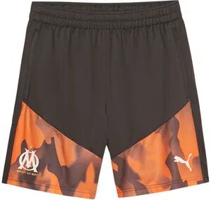 Puma OM TRG - Short hombre black/rickie orange