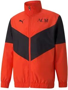 Puma ACM PREMATCH 2021/2022 - Chaqueta hombre red blast/black