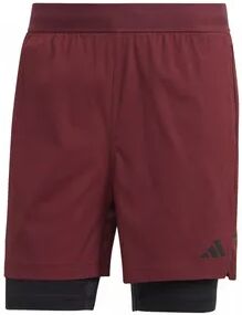 Adidas 2IN1 POWER WORKOUT - Short hombre shared/black/black