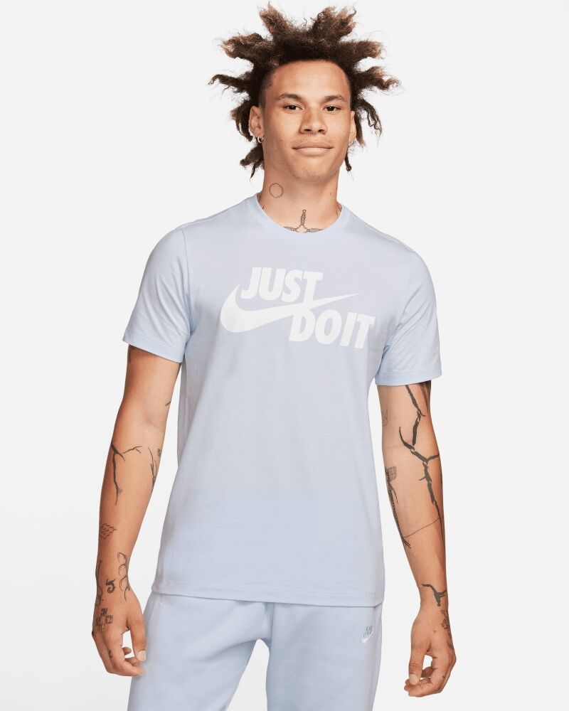 Camiseta Nike Sportswear JDI Gris y Blanco Hombre - AR5006-085