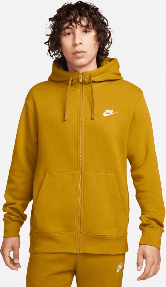 Sudadera con zip y capucha Nike Sportswear Club Fleece Amarillo Hombre - BV2645-716