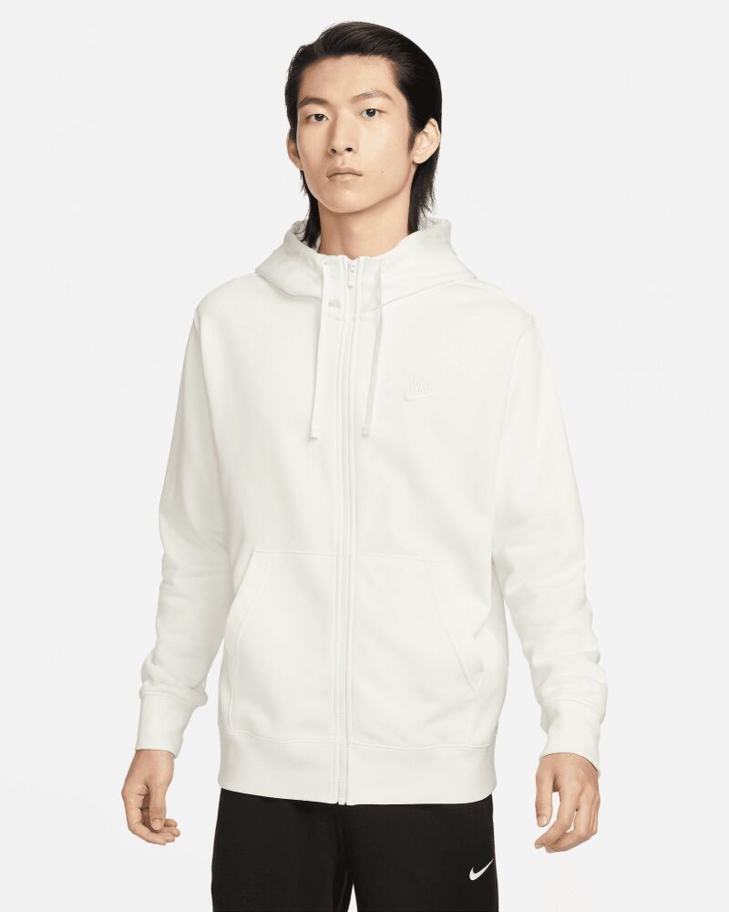 Sudadera con capucha Nike Sportswear Club Fleece Blanco Hombre - BV2648-133