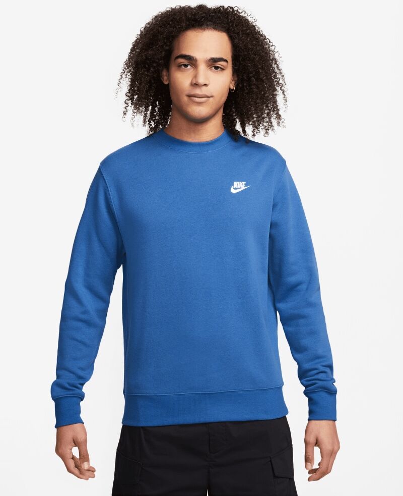 Sudadera Nike Sportswear Club Fleece Azul Celeste Hombre - BV2662-480