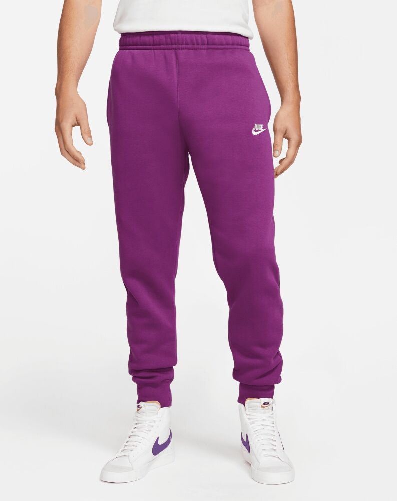 Pantalón de chándal Nike Sportswear Club Fleece Morado y Blanco Hombre - BV2671-503