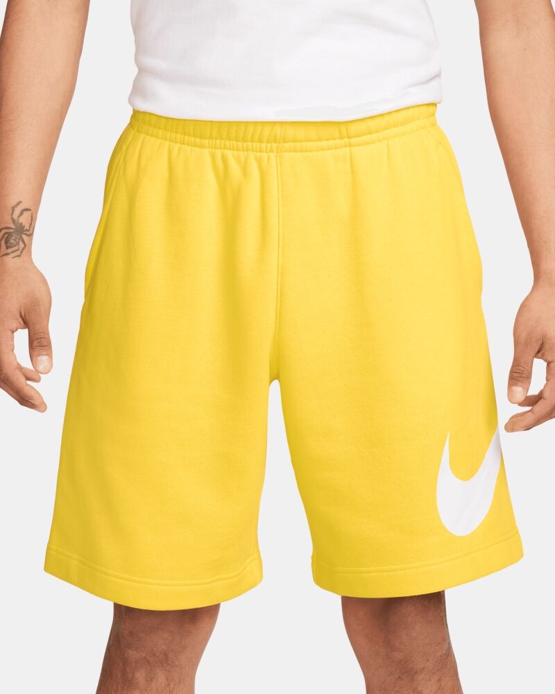 Pantalón corto Nike Sportswear Club Amarillo y Blanco Hombre - BV2721-718
