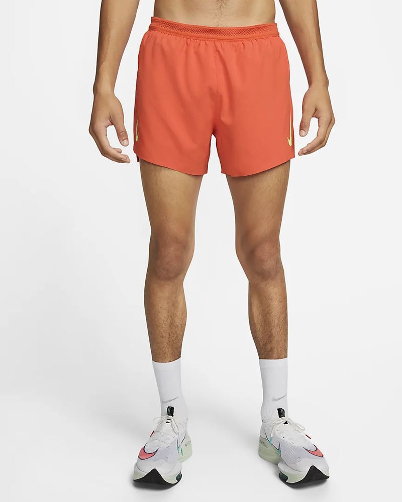 Pantalón corto para correr Nike Aeroswift Naranja para Hombre - CJ7840-804
