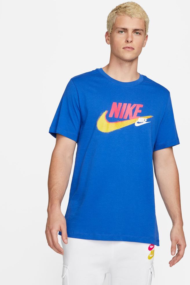 Camiseta Nike Sportswear Azul Real Hombre - FB1074-480