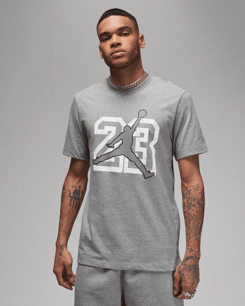 Camiseta Nike Jordan Gris Hombre - FB7394-091