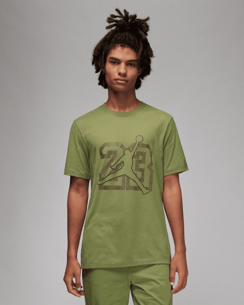 Camiseta Nike Jordan Verde Hombre - FB7394-340