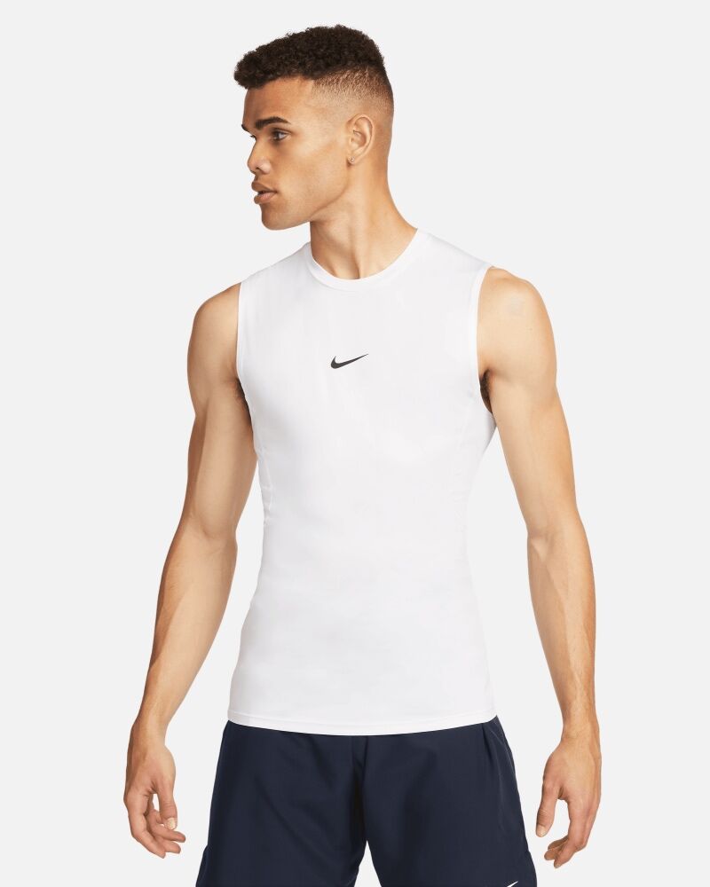 Camiseta sin mangas de training Nike Nike Pro Blanco Hombre - FB7914-100