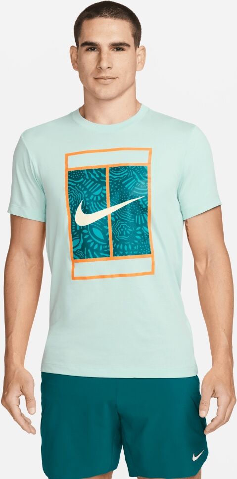 Camiseta de tenis Nike NikeCourt Verde Hombre - FJ1502-346