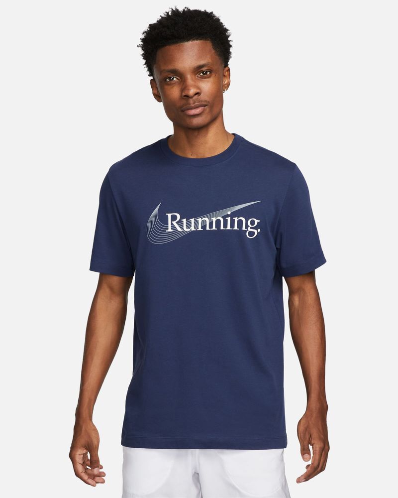 Camiseta de running Nike Dri-FIT Azul Marino Hombre - FJ2362-410
