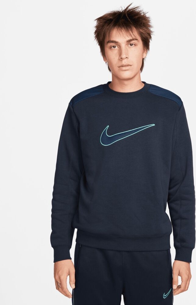 Sudadera Nike Sportswear Negro y Azul Marino Hombre - FN0245-475