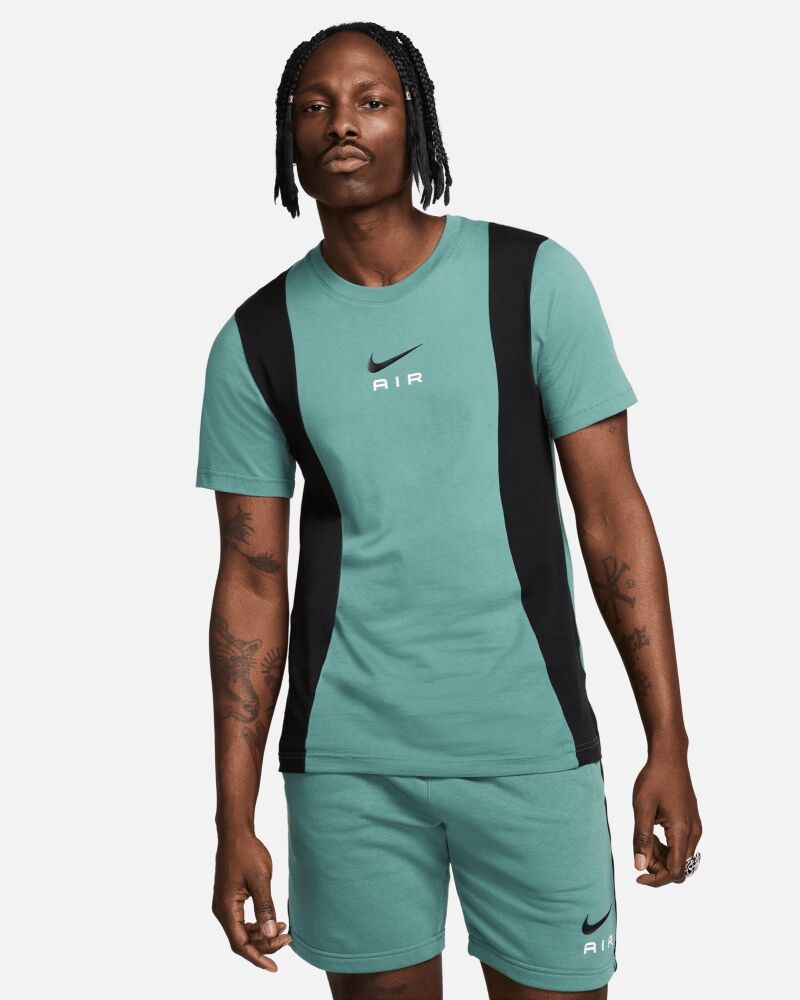 Camiseta Nike Air Verde y Negro Hombre - FN7702-361