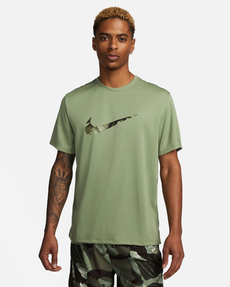 Camiseta de running Nike Miler Verde Hombre - FN8516-386
