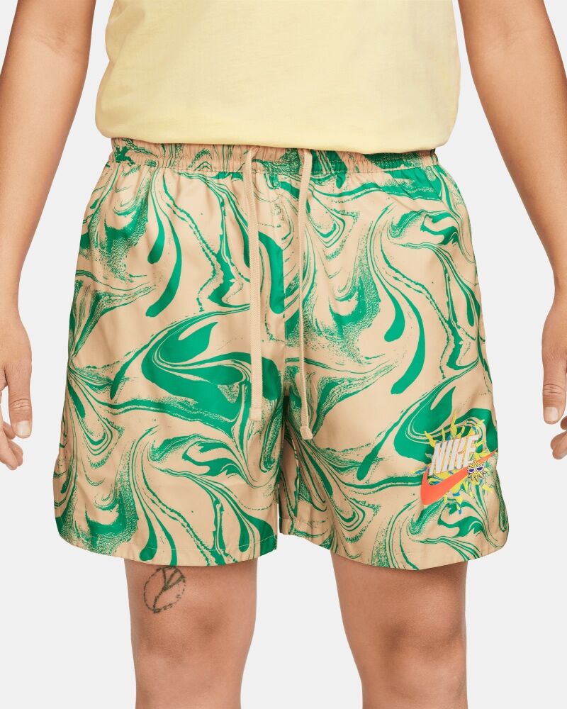 Pantalón corto Nike Sportswear Verde y Amarillo Hombre - FZ2234-252
