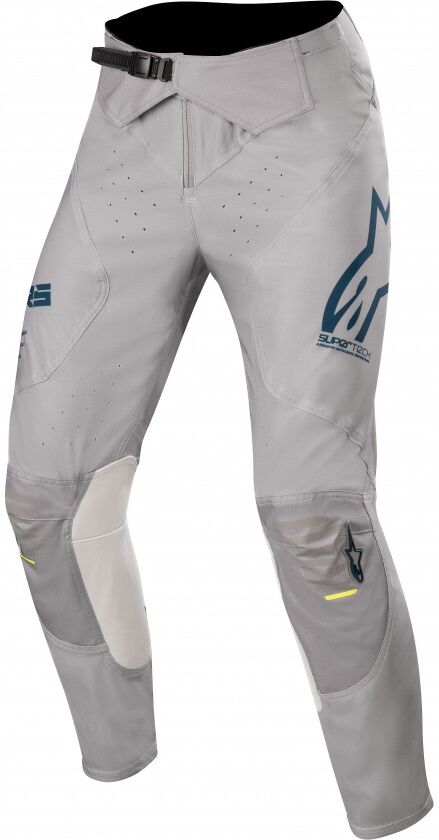 Pantalón Alpinestars Supertech Gray Navy Amarillo Fluo  3720720-9075