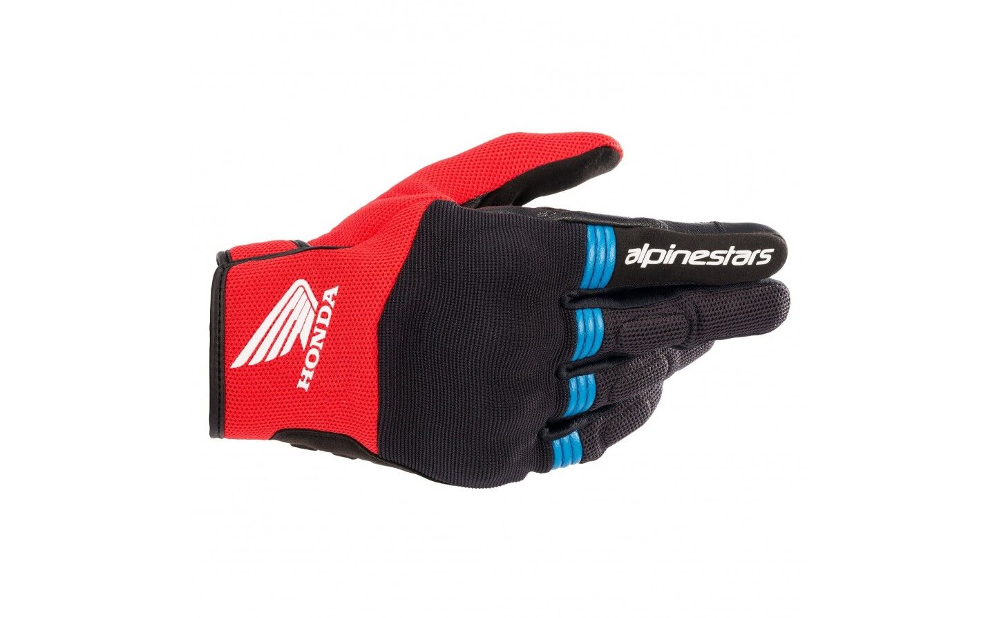 Guantes Alpinestars Honda Copper Negro Rojo  3568321-1317