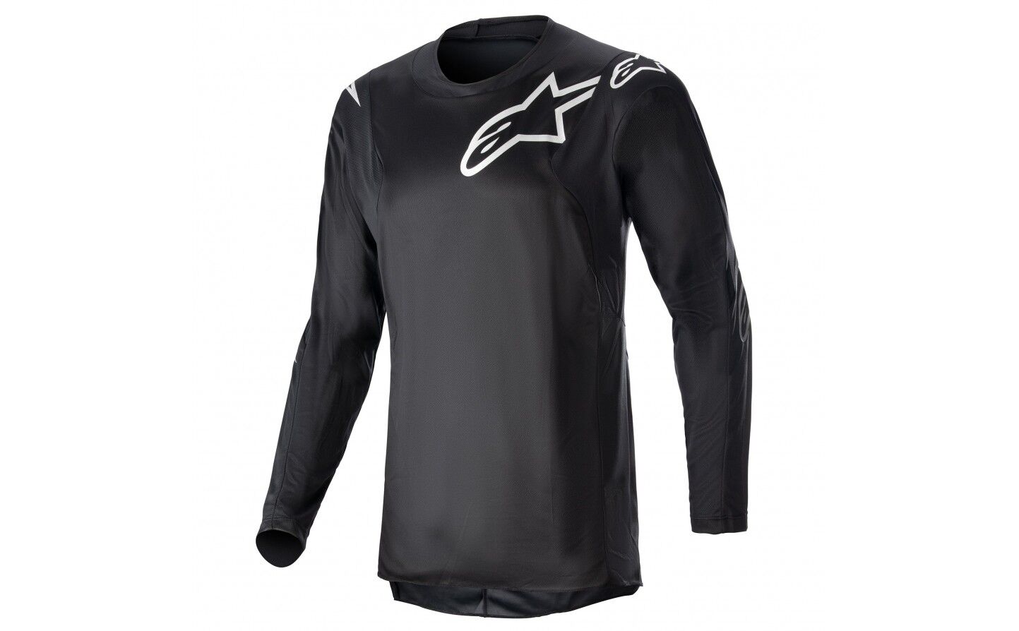 Camiseta Alpinestars Racer Graphite Negro Reflective  3761923-1014