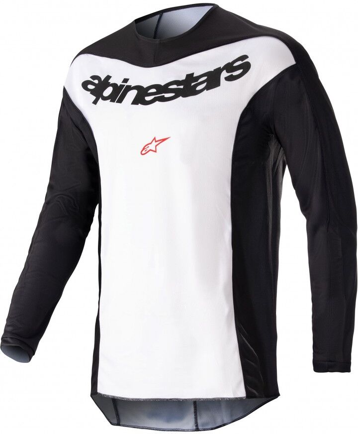 Camiseta Alpinestars Fluid Lurv Negro Blanco  3762023-12