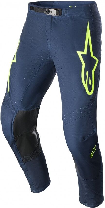 Pantalón Alpinestars Supertech Bruin Night Navy Amarillo Fluor  3720623-7455